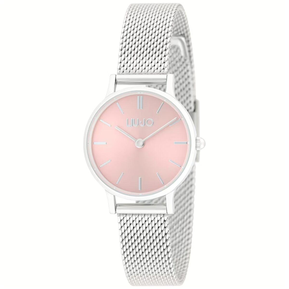 LIU JO Unisex ur TLJ2410 - armbåndsur med rosa urskive
