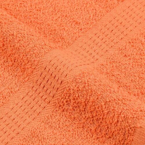 Håndklæder 4 stk. 30x30 cm 360 g/m2 100 % bomuld orange