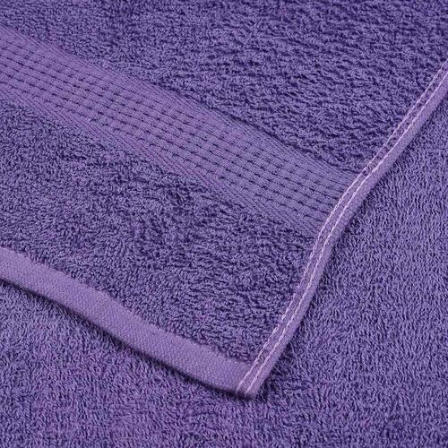 Saunahåndklæder 4 stk. 80x200 cm 360g/m2 100 % bomuld lilla