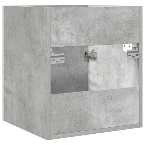 Underskab til badeværelse 41 × 38,5 × 46 cm - konstrueret træ, betongrå