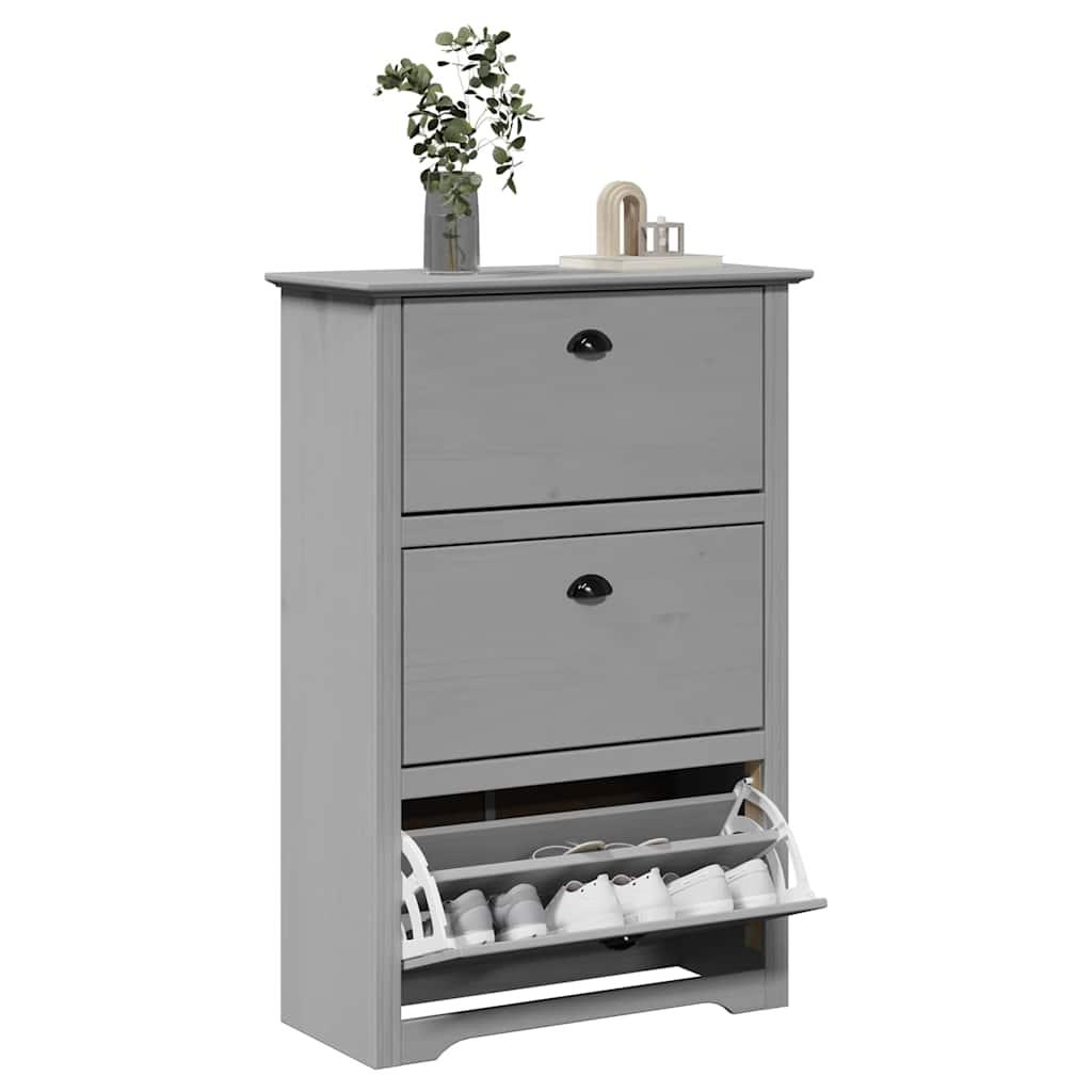 Skoreol BODO 80x35x118 cm grå billede