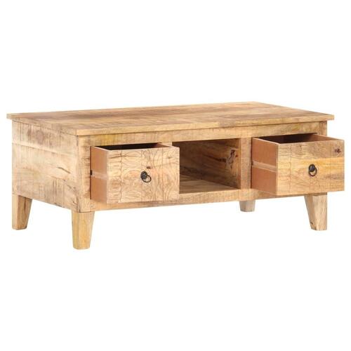 Sofabord 100x55x40 cm ru mangotræ