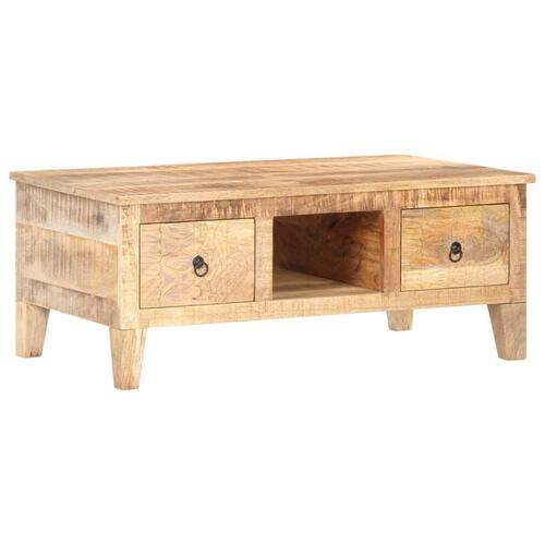 Sofabord 100x55x40 cm ru mangotræ