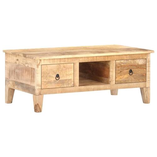 Sofabord 100x55x40 cm ru mangotræ