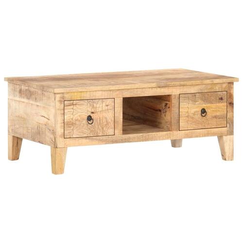 Sofabord 100x55x40 cm ru mangotræ