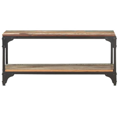Sofabord 90x30x40 cm massivt genbrugstræ