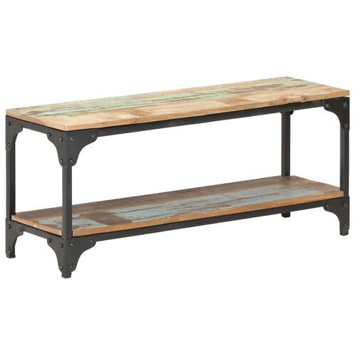 Sofabord 90x30x40 cm massivt genbrugstræ