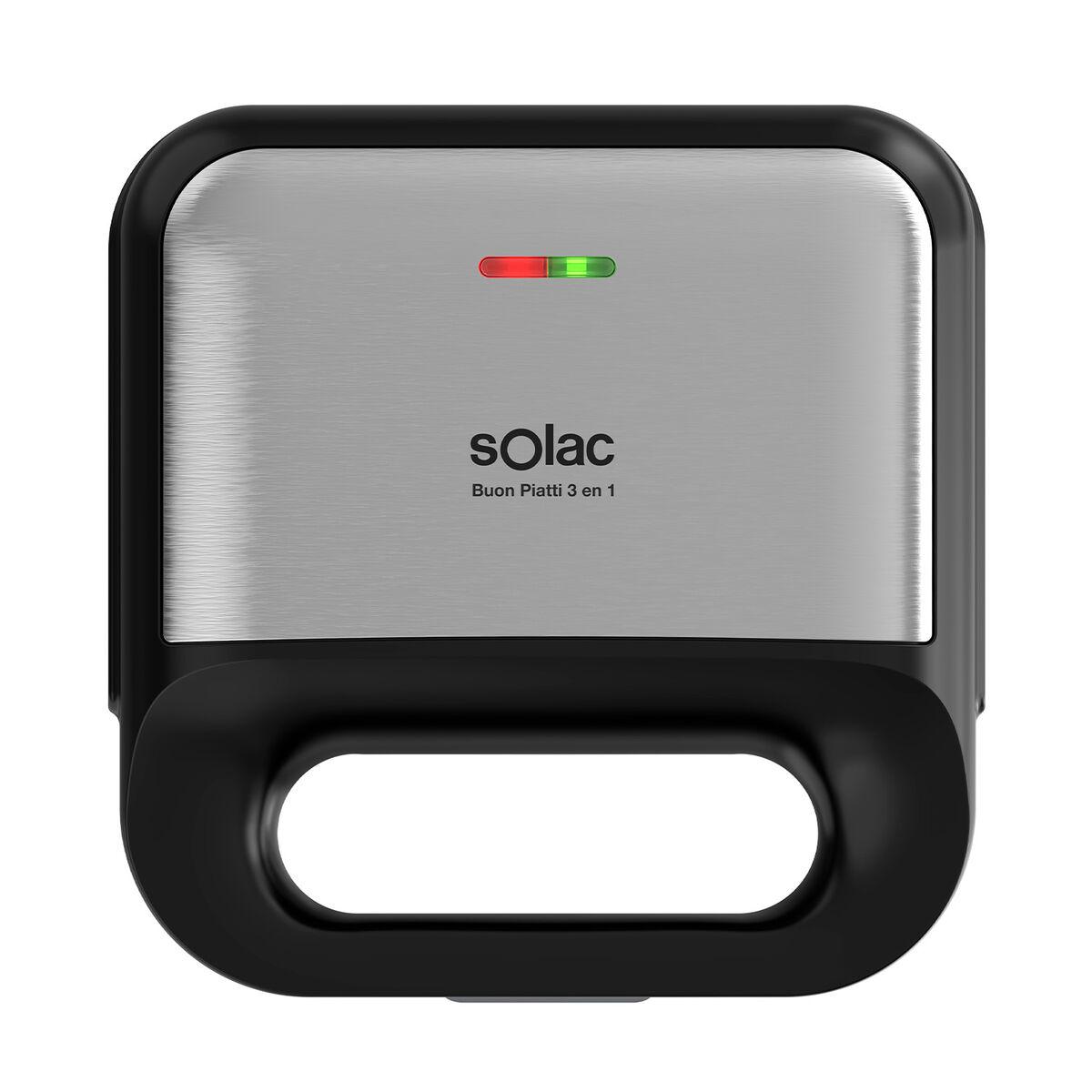 Solac SD5060 sandwichgrill 750 W - grå