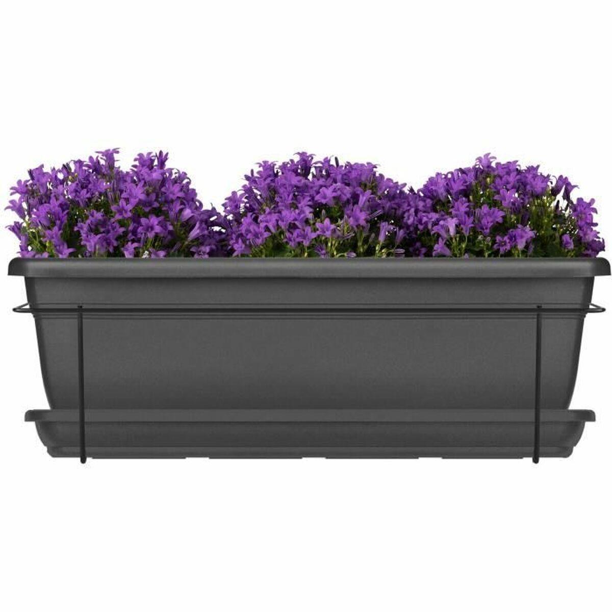 Garden ID altankasse antracit 50 cm med holder og underskål