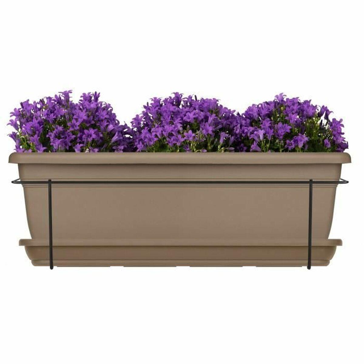 Garden ID altankasse med holder, taupe - 50 cm