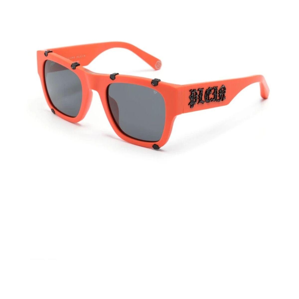 PHILIPP PLEIN solbriller til mænd SPP042W-54V47F, orange, ø 54 mm