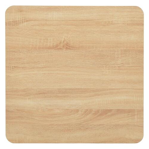 Bistrobord 70x70x107 cm egetræsfarvet