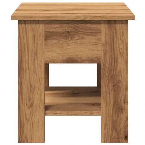 Sofabord 40×40×42 cm i konstrueret træ - kunsteg