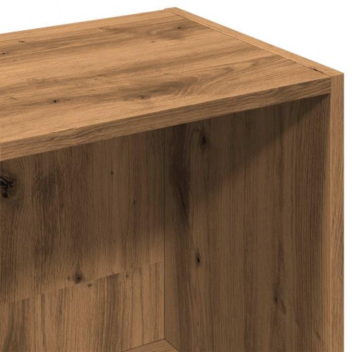 Bogskab / rumdeler 66 × 30 × 130 cm - konstrueret træ i kunsteg