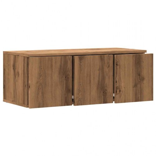 Tv-bord 80 × 34 × 30 cm i konstrueret træ - kunsteg