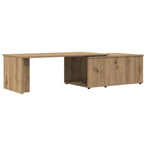 Sofabord 150x50x35 cm konstrueret træ kunsteg
