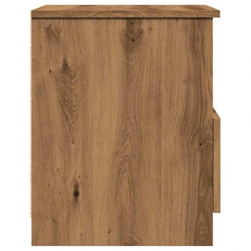 Sengeborde 2 stk. i kunsteg - 40 × 40 × 53 cm med skuffe