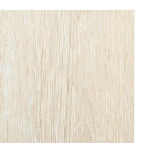 Selvklæbende gulvbrædder 55 stk. 5,11 m² PVC beige