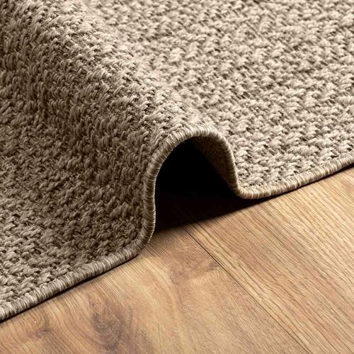 Gulvtæppe ZIZUR beige 140x200cm jute-look indendørs og udendørs