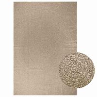 Gulvtæppe ZIZUR beige 200x290cm jute-look indendørs og udendørs