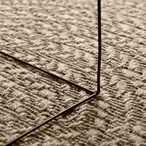 Gulvtæppe ZIZUR beige 120x170cm jute-look indendørs og udendørs