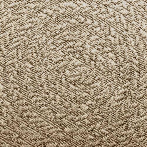 Gulvtæppe ZIZUR beige 120x170cm jute-look indendørs og udendørs