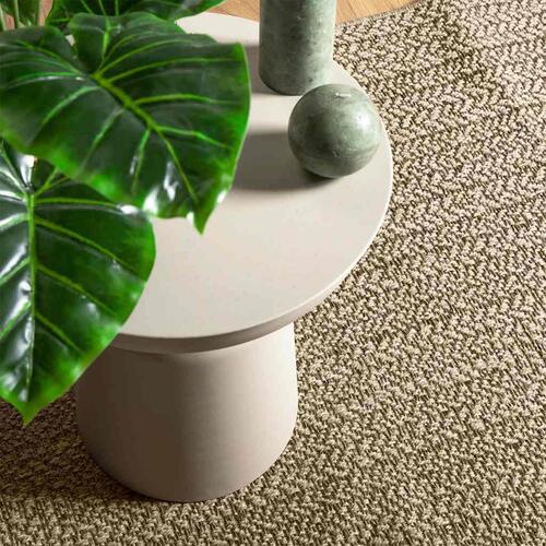 Gulvtæppe ZIZUR beige 200x290cm jute-look indendørs og udendørs