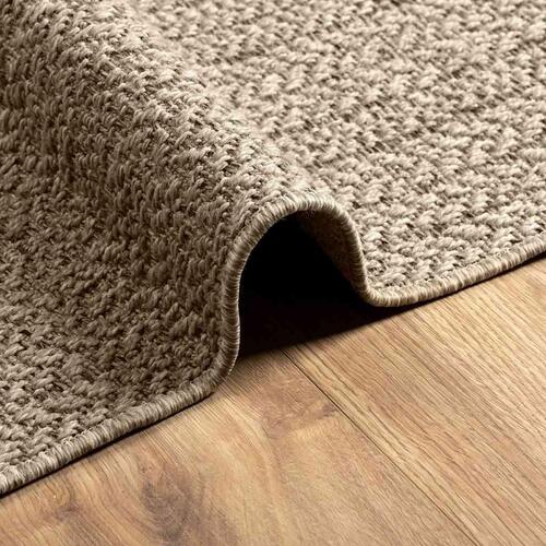 Gulvtæppe ZIZUR beige 120x170cm jute-look indendørs og udendørs