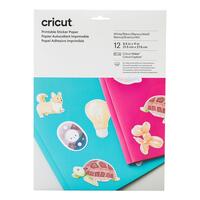 Printbart selvklæbende papir til skæreplotter Cricut PRINTABLE