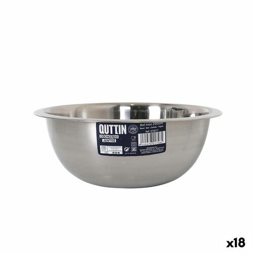 Blandeskål Quttin 2,5 L Metal 24,2 x 9,6 cm (18 enheder)