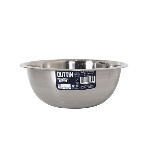 Blandeskål Quttin 2,5 L Metal 24,2 x 9,6 cm (18 enheder)