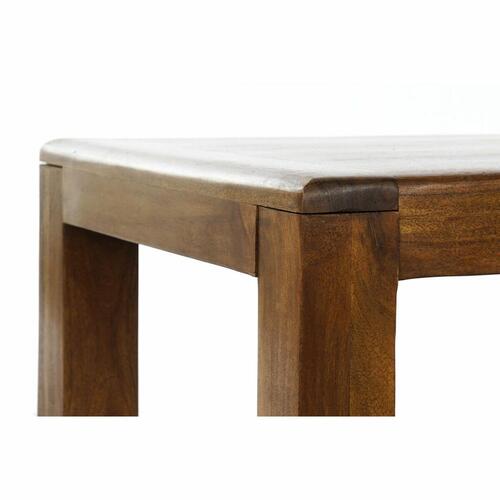 Sofabord 110 x 60 x 36 cm Træ Brun Plastik Akacie