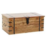 Kiste Akacie 100 x 45 x 40 cm