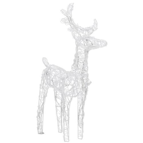 Rensdyr og kane julefigur 280x28x55 cm akryl
