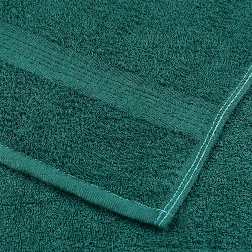 Badehåndklæder 2 stk. 100x150cm 360g/m2 100% bomuld grøn