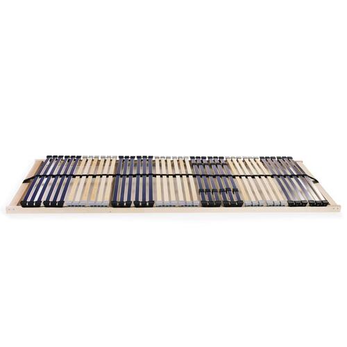 Lamelbund til seng med 42 lameller 7 zoner 80 x 200 cm