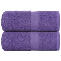 Håndklæder 2 stk. 30x30 cm 360 g/m2 100 % bomuld lilla