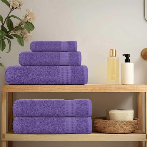 Håndklæder 2 stk. 30x30 cm 360 g/m2 100 % bomuld lilla