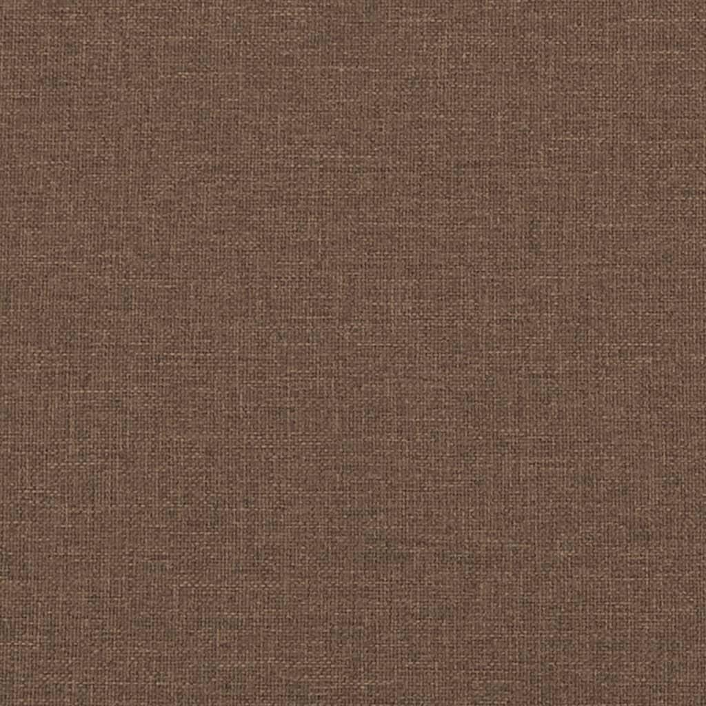 Sofasæt 4 dele med puder stof brun