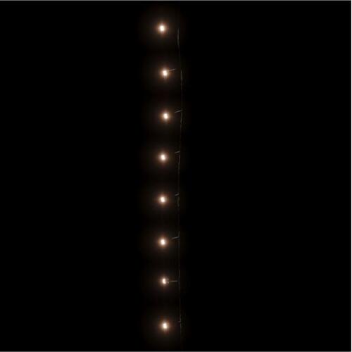 LED-lyskæde 150 LED-lys 15 m PVC varm hvid