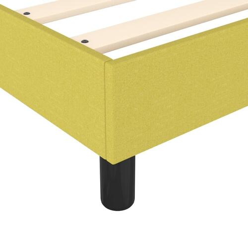Sengeramme 80x200 cm stof grøn