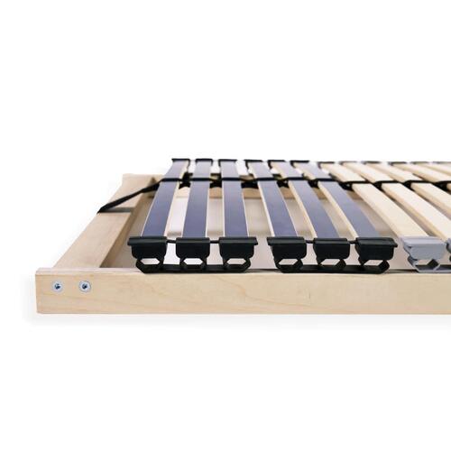 Lamelbund til seng med 42 lameller 7 zoner 90 x 200 cm