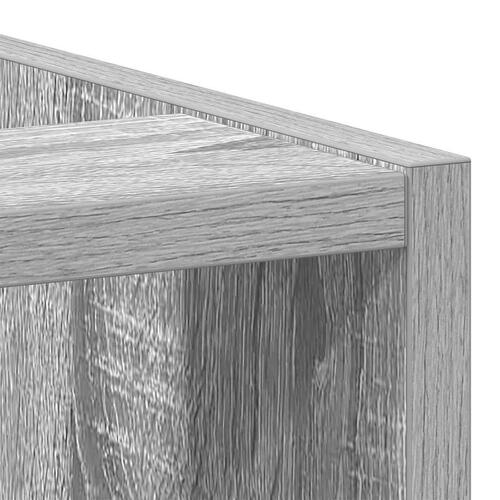 Underskab 20x44,5x81,5 cm konstrueret træ grå sonoma