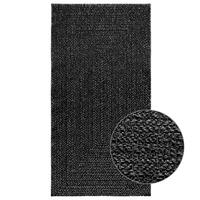 Gulvtæppe ZIZUR 80x150 cm jute-look indendørs udendørs