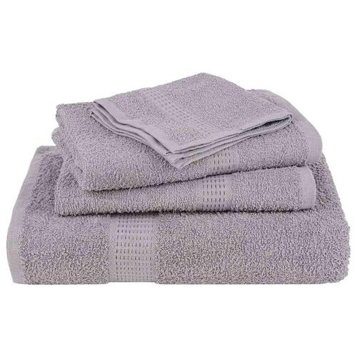 Håndklæder 2 stk. 70x140 cm 360 g/m2 100 % bomuld grå
