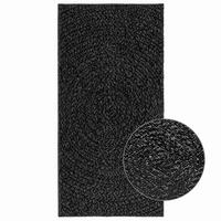 Gulvtæppe ZIZUR 60x110 cm jute-look indendørs udendørs