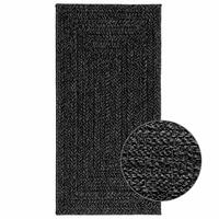 Gulvtæppe ZIZUR 60x110 cm jute-look indendørs udendørs