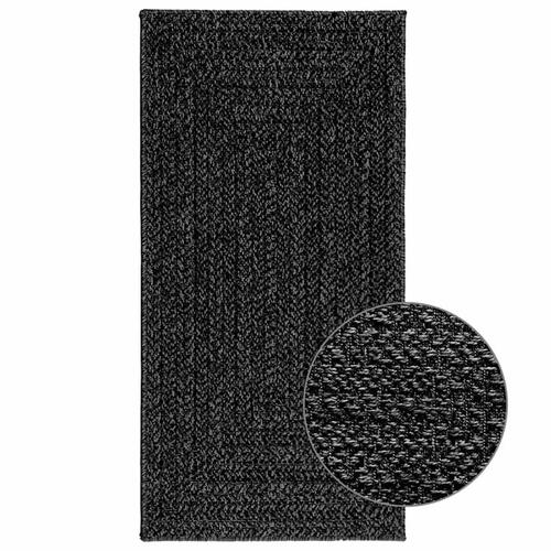 Gulvtæppe ZIZUR 60x110 cm jute-look indendørs udendørs