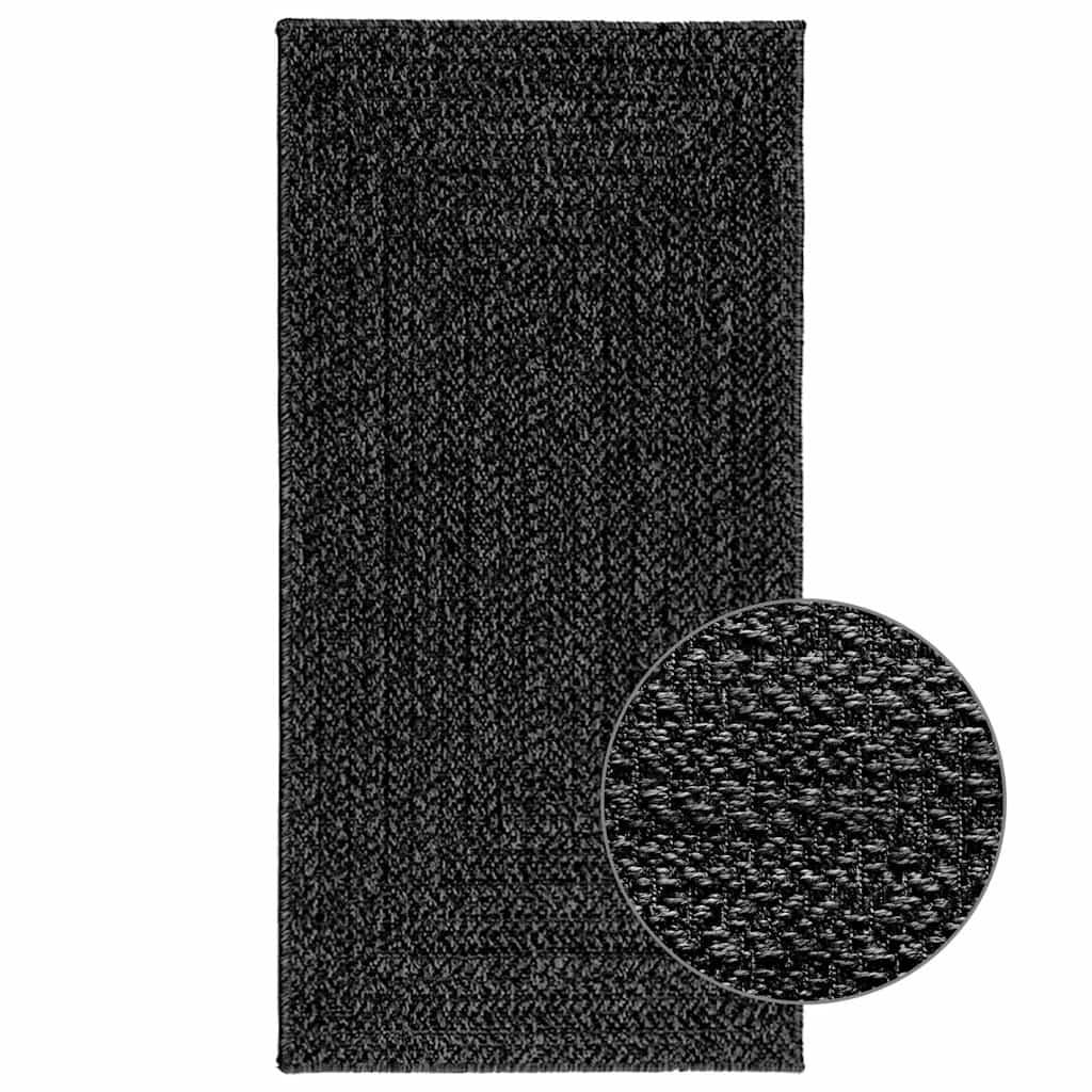 Gulvtæppe ZIZUR 60x110 cm jute-look indendørs udendørs