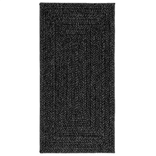 Gulvtæppe ZIZUR 60x110 cm jute-look indendørs udendørs
